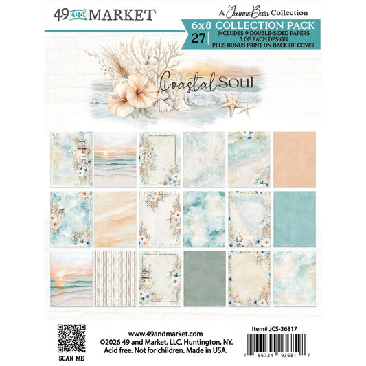 49 and Market - Coastal Soul  - 6x8 Collection Pack