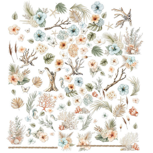 49 And Market -  Coastal Soul - Laser Cuts - Botanicals