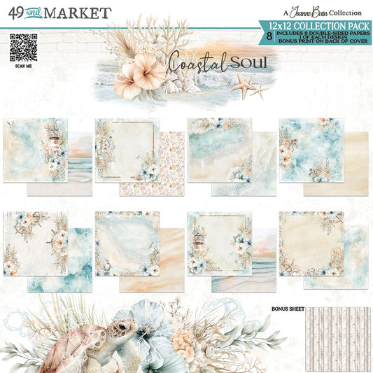 49 and Market - Coastal Soul  - 12x12 Collection Pack