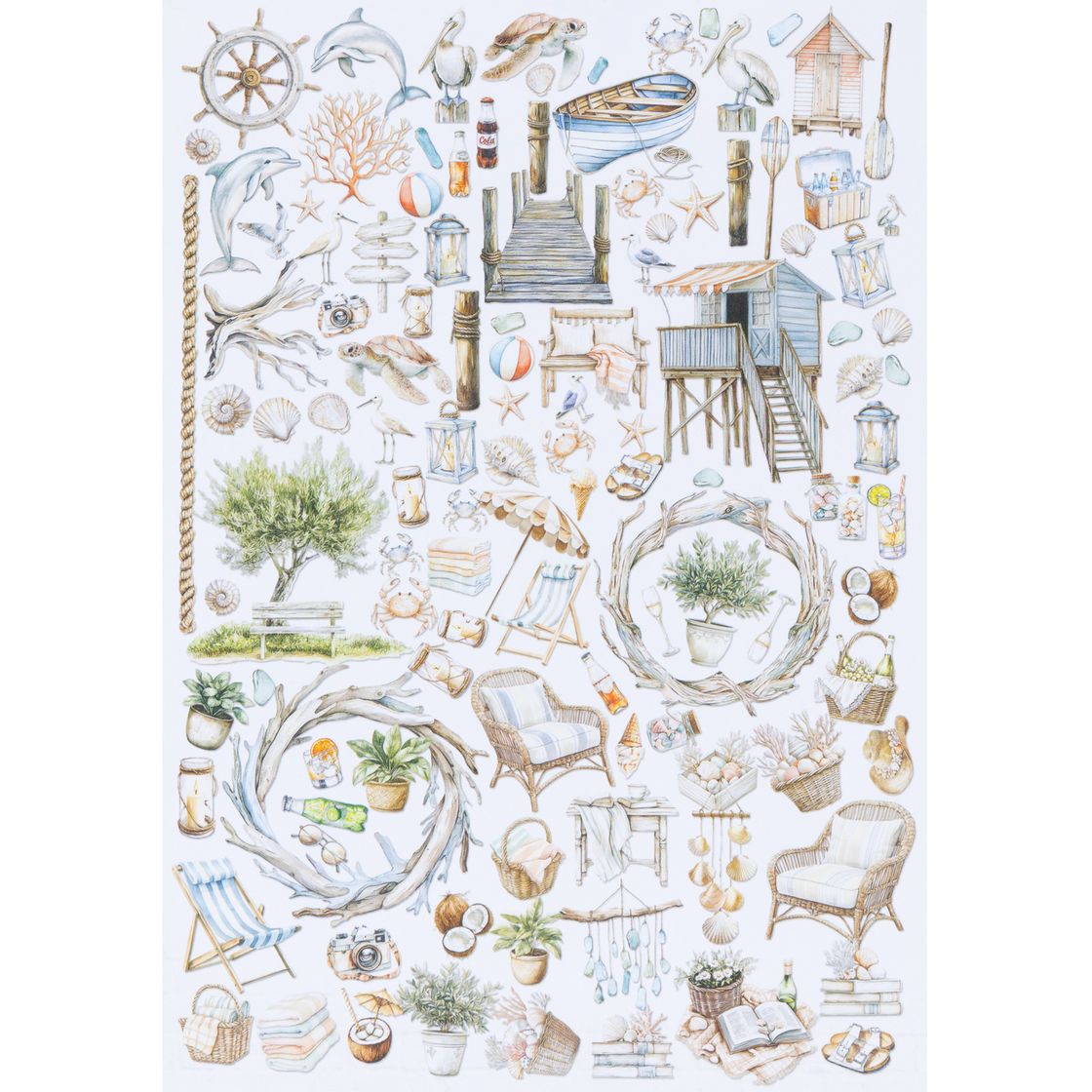 49 And Market -  Coastal Soul - Laser Cut Elements