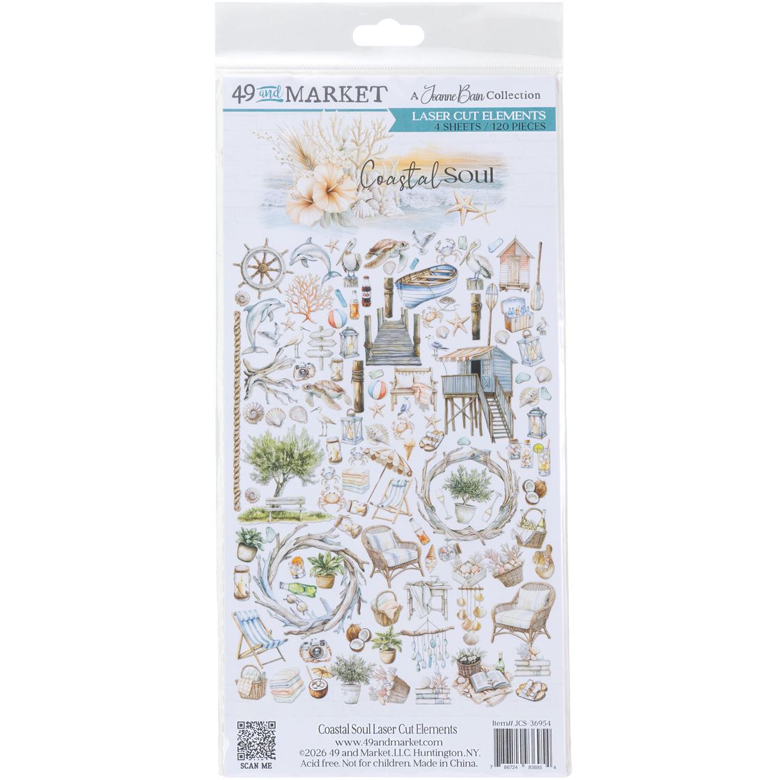 49 And Market -  Coastal Soul - Laser Cut Elements