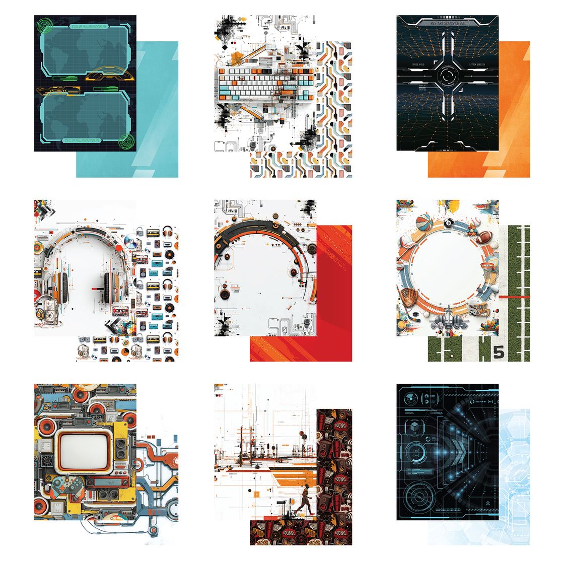 49 and Market - Level Up  - 6x8 Collection Pack