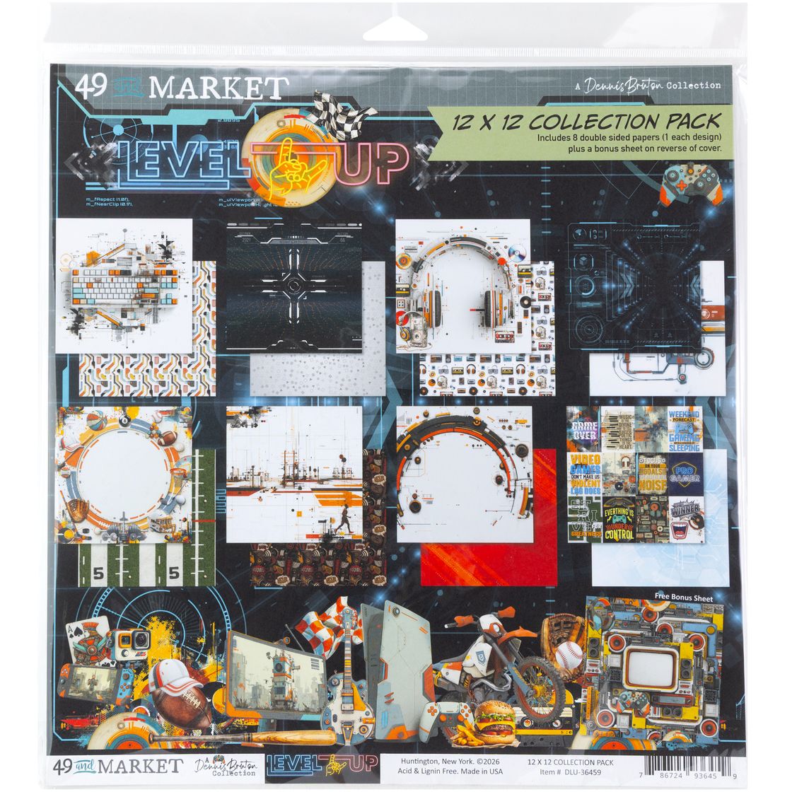 49 and Market - Level Up - 12x12 Collection Pack