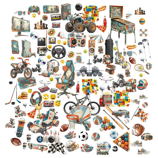 49 And Market - Level Up  - Laser Cuts Elements