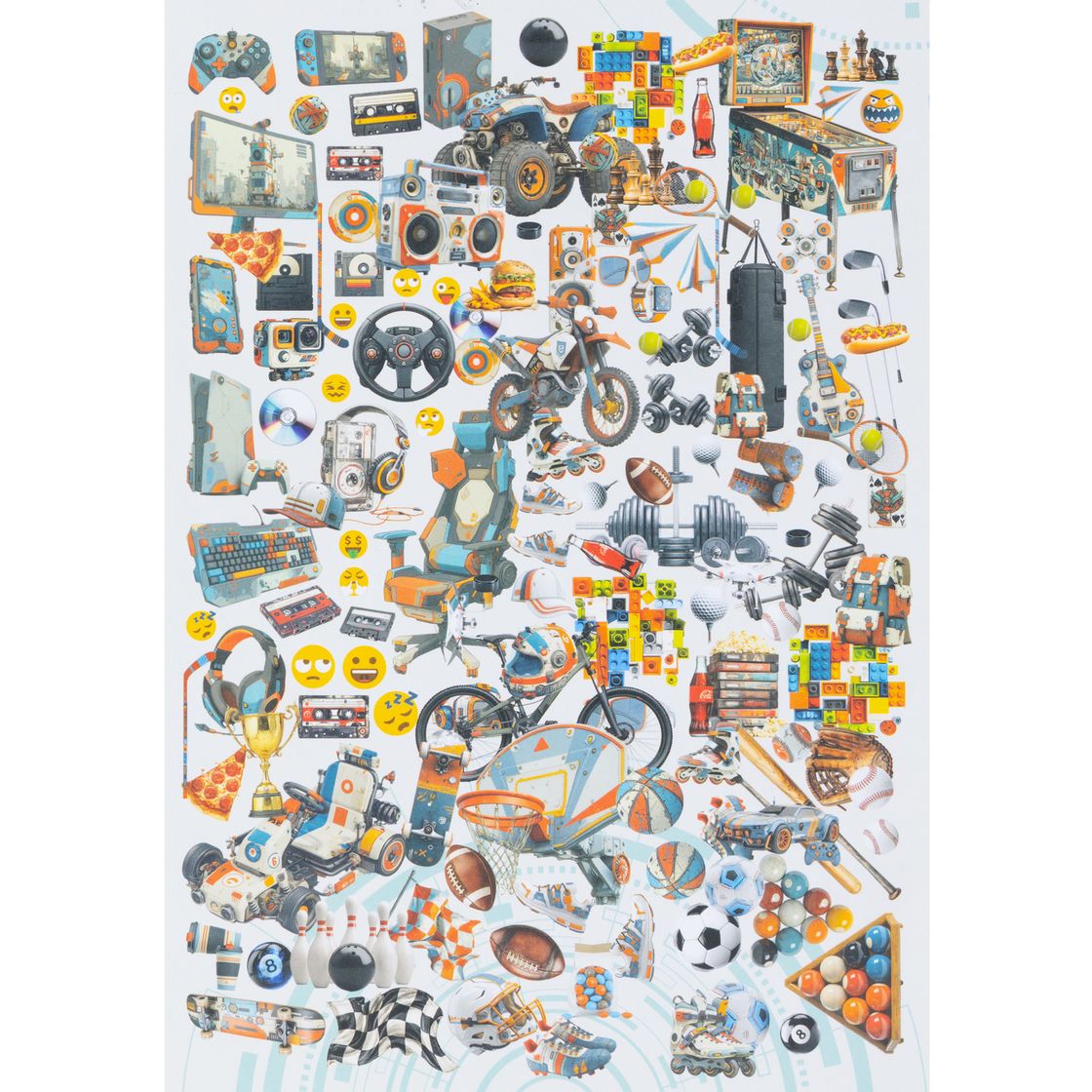 49 And Market - Level Up  - Laser Cuts Elements