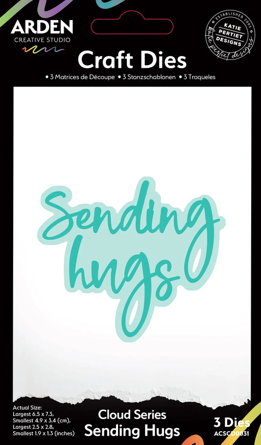 Arden Creative Studio - Field Notes Sentiment Die Set - Sending Hugs