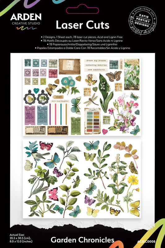 Arden Creative Studio - GARDEN CHRONICLES - Laser Cuts
