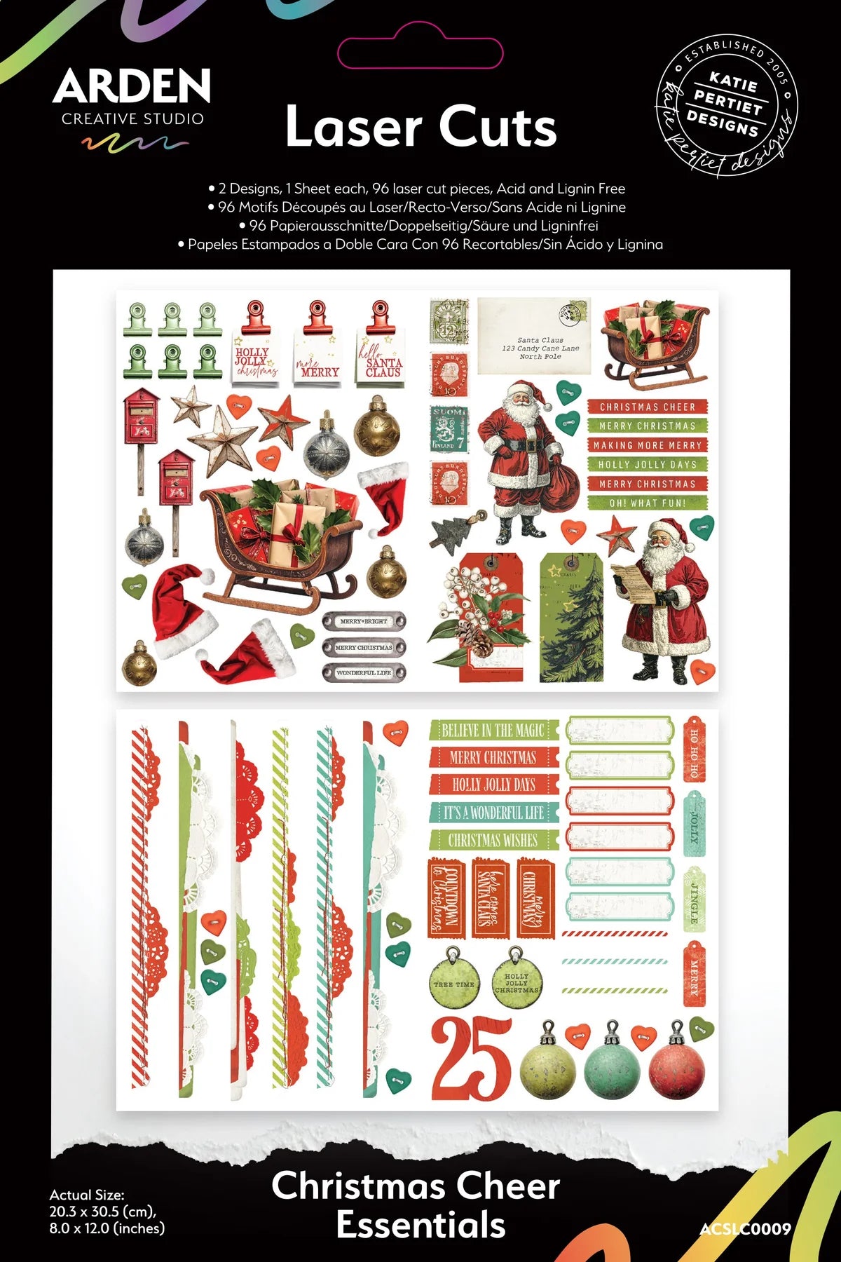 Arden Creative Studio - Christmas Cheer - Essentials Laser Cuts