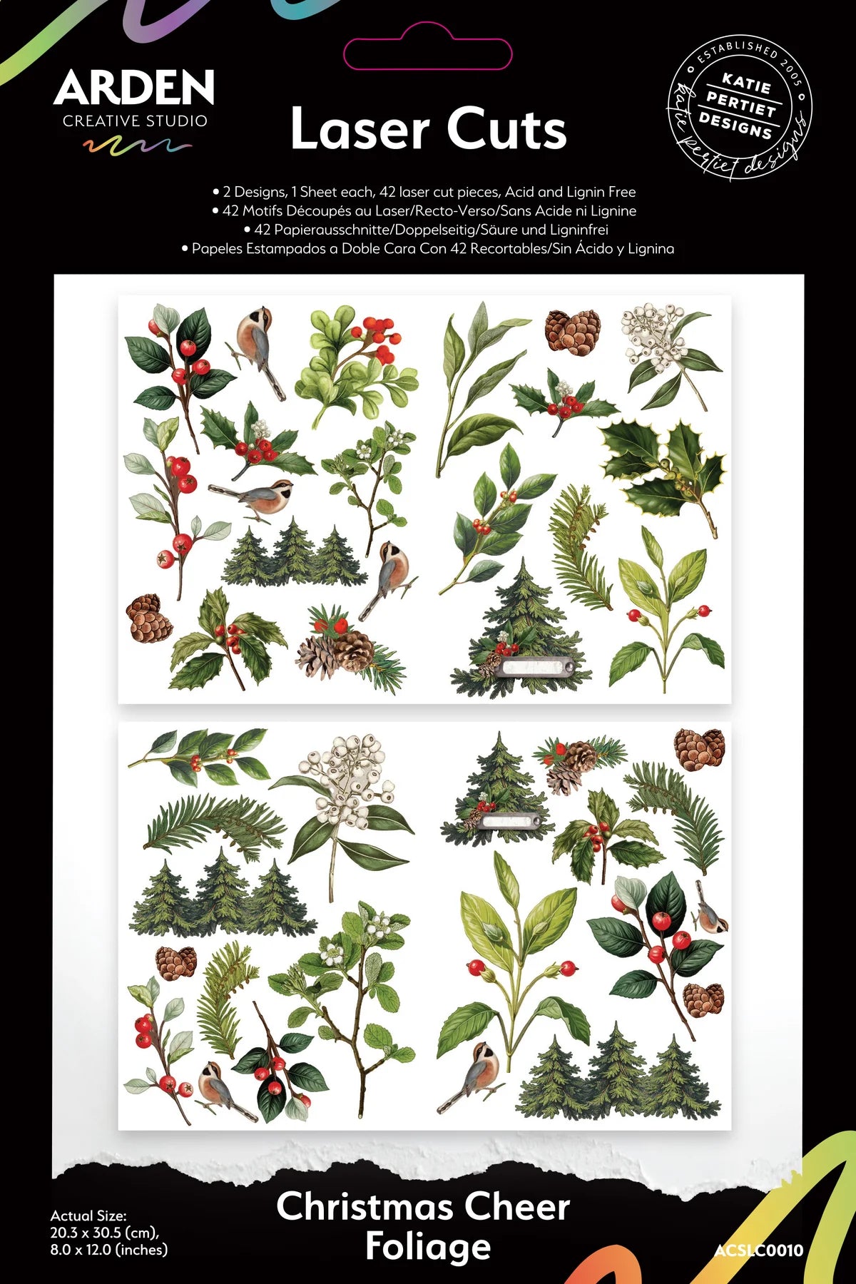 Arden Creative Studio  - Christmas Cheer - Foliage Laser Cuts
