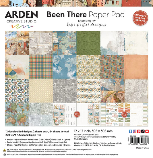 Arden Creative Studio - BEEN THERE - 12x12 Paper Pack