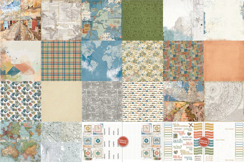 Arden Creative Studio - BEEN THERE - 12x12 Paper Pack