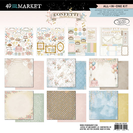 49 and Market - Confetti Moments  - All-In-One Kit