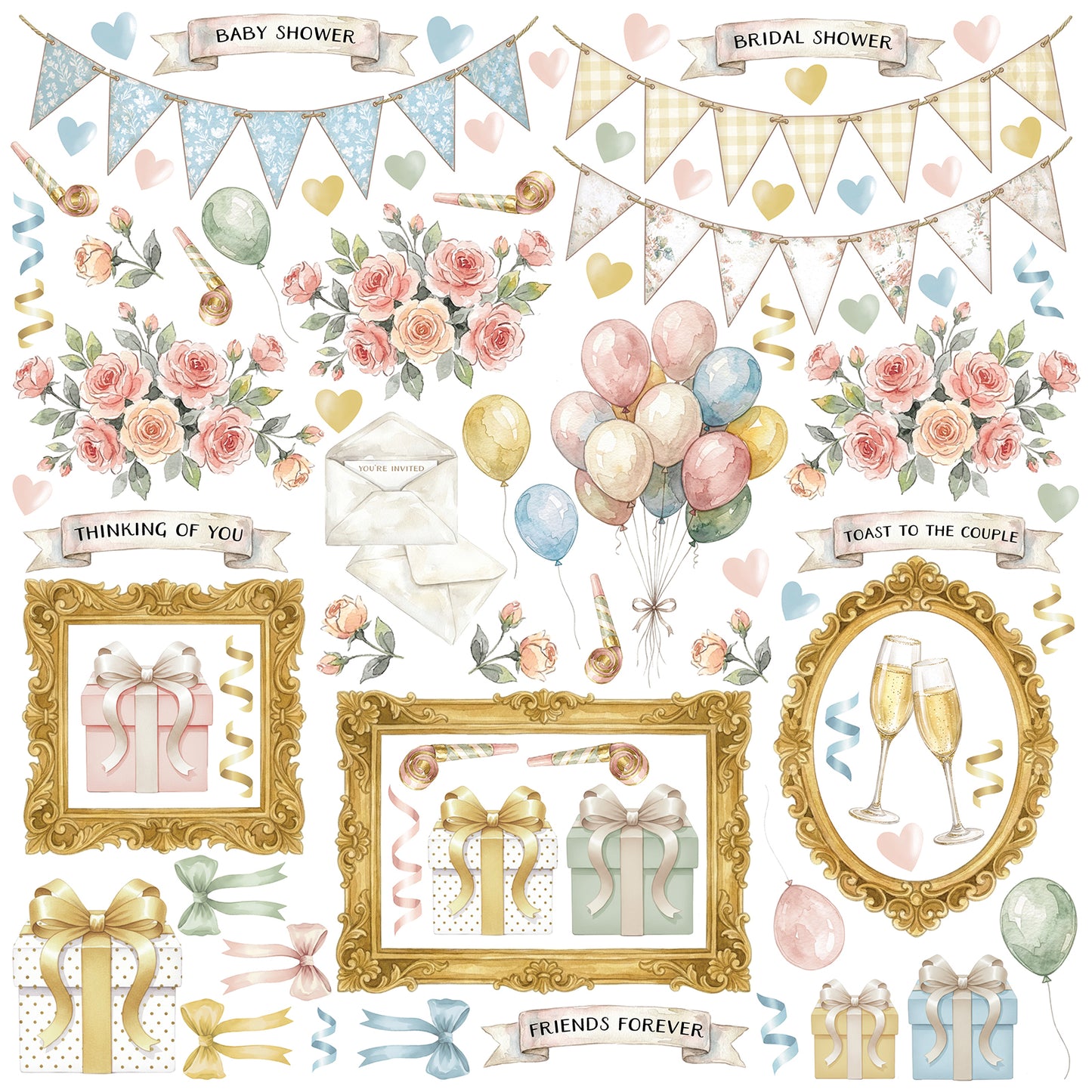 49 and Market - Confetti Moments  - All-In-One Kit