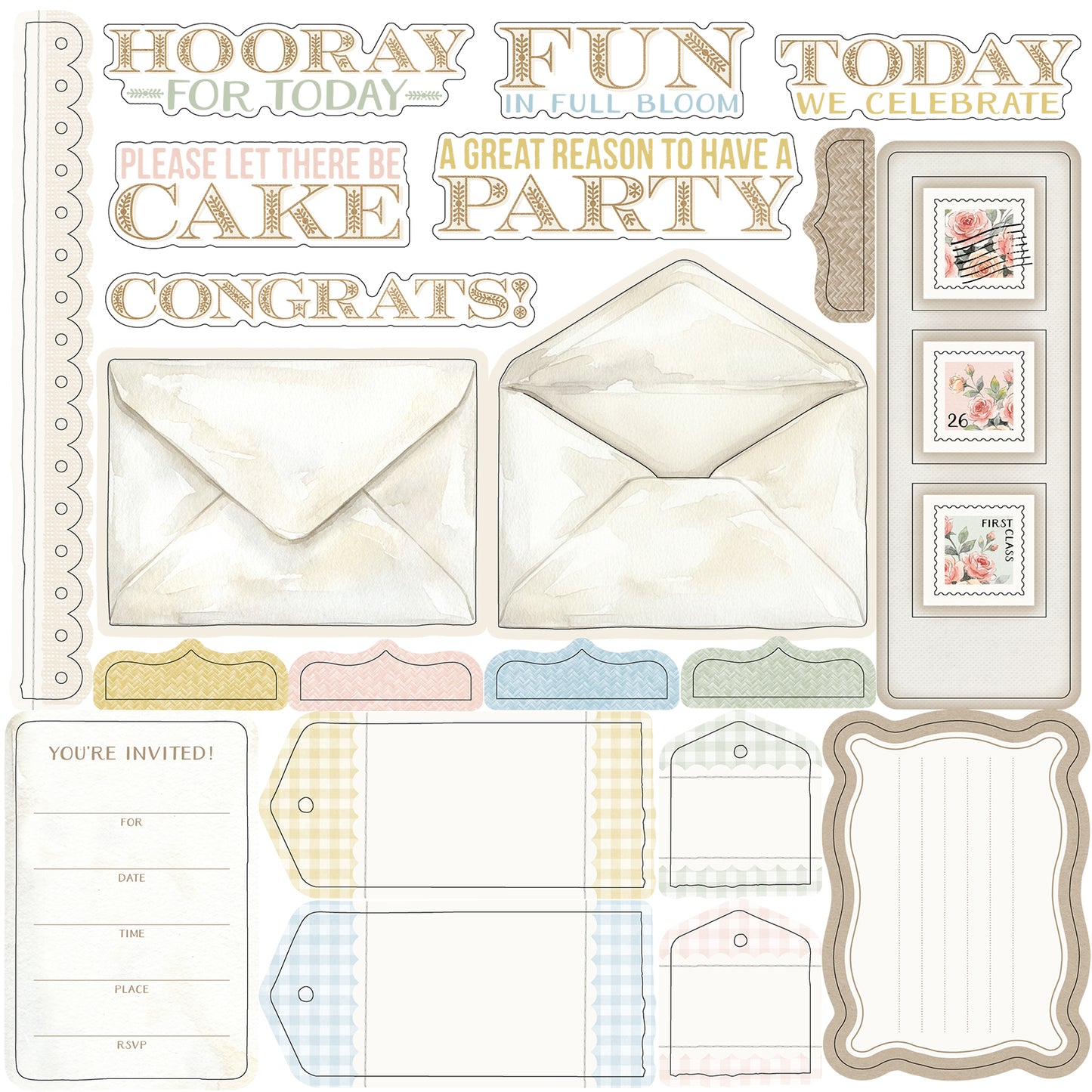 49 and Market - Confetti Moments  - All-In-One Kit
