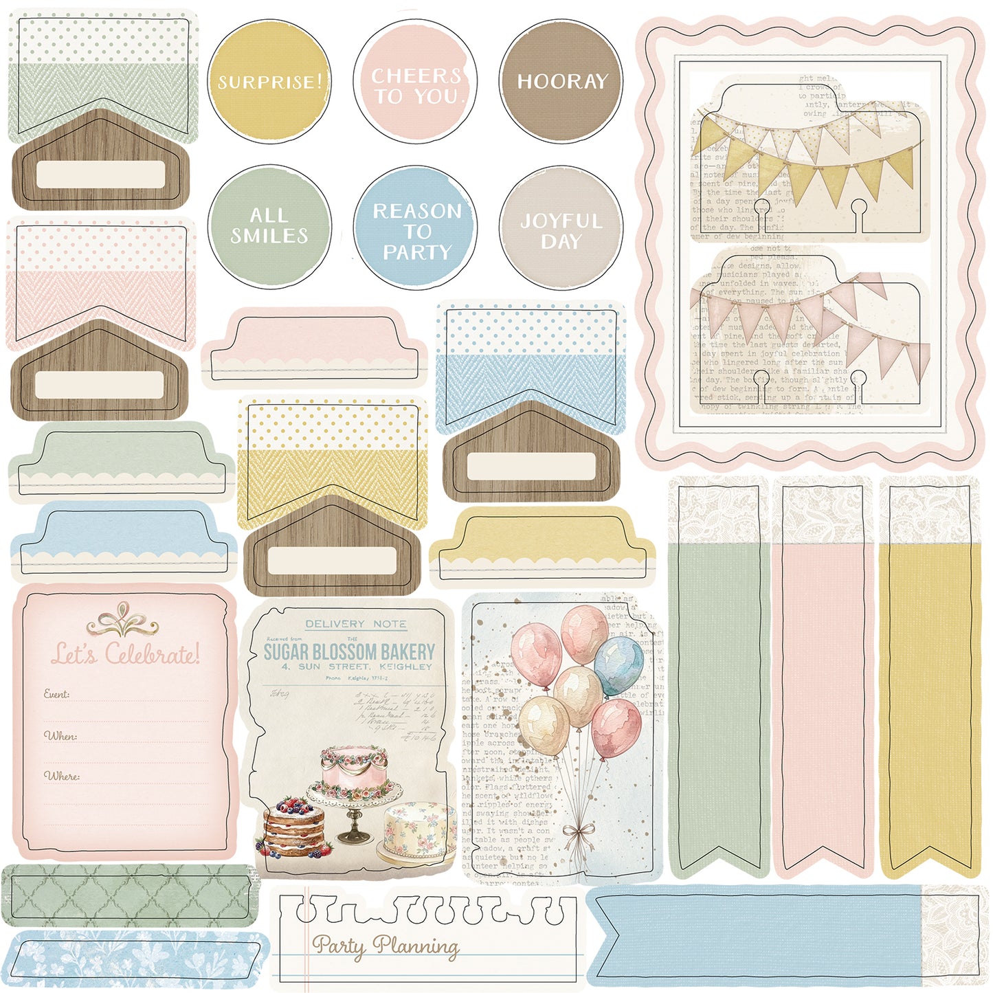 49 and Market - Confetti Moments  - All-In-One Kit