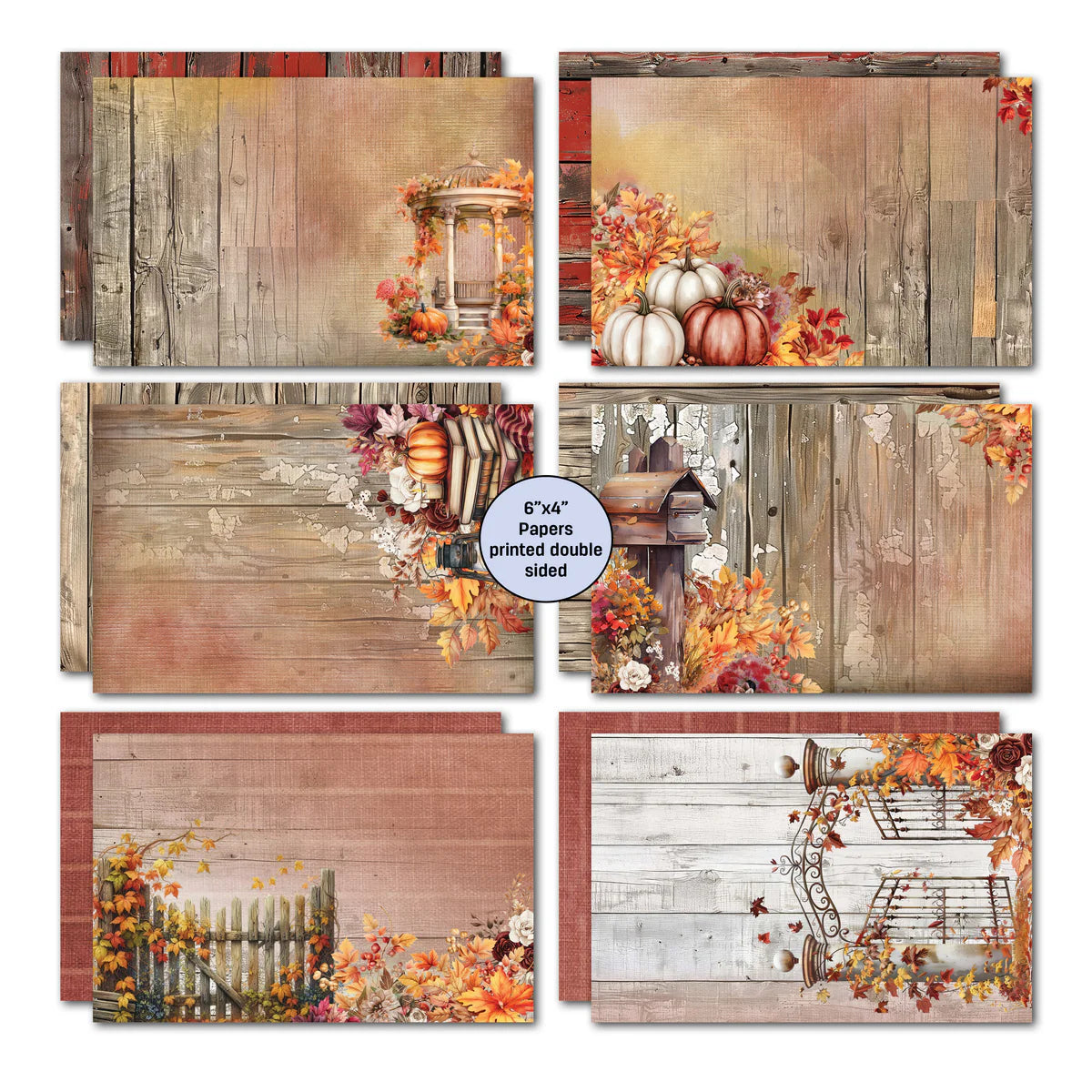 3Quarter Designs - 6x4 Card Making Pack - Autumn Whispers