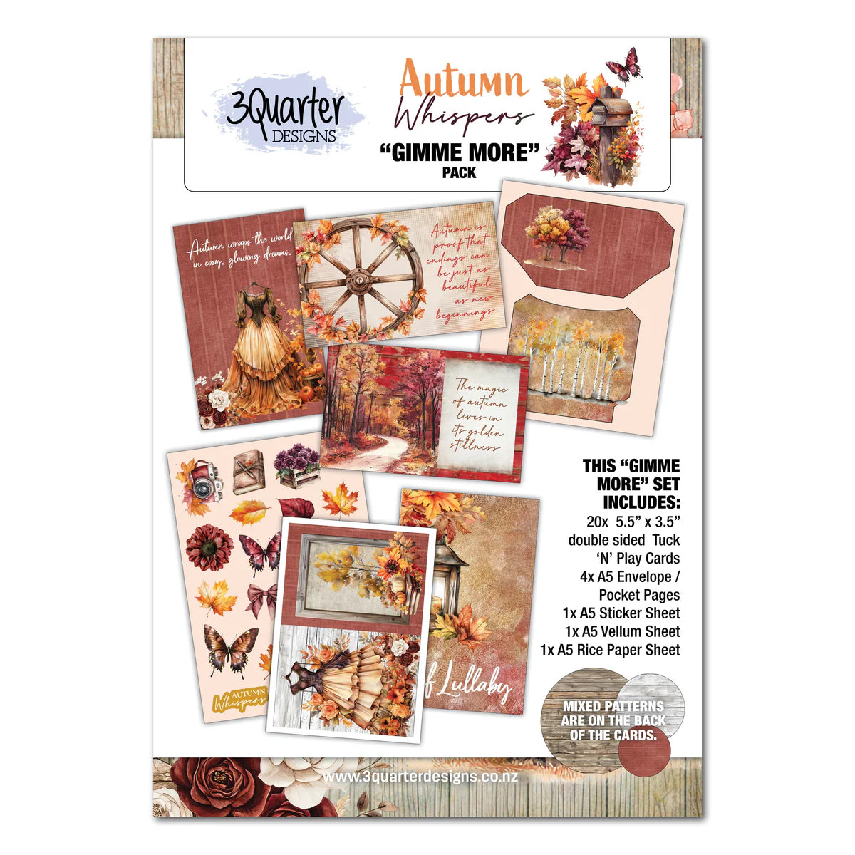 3Quarter Designs - Gimme More - Autumn Whispers