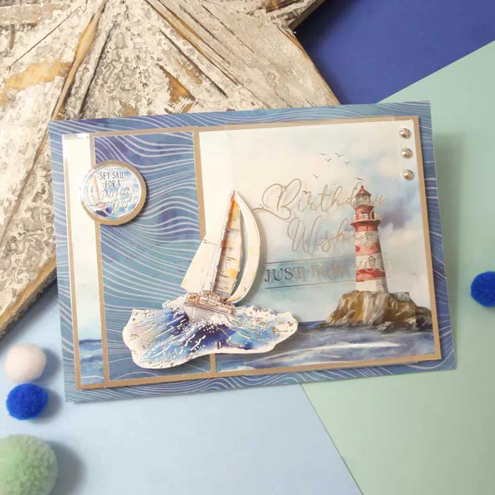Hunkydory Crafts - 3D Decoupage Topper Sheet - A Shore Thing
