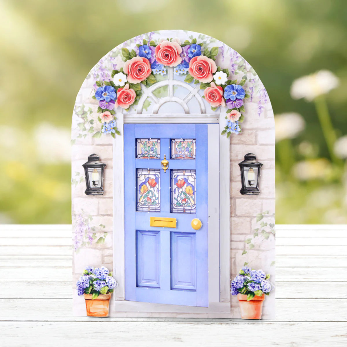 Katy Sue - Arched Floral Windows & Doors Card Making Kit (6 pack)