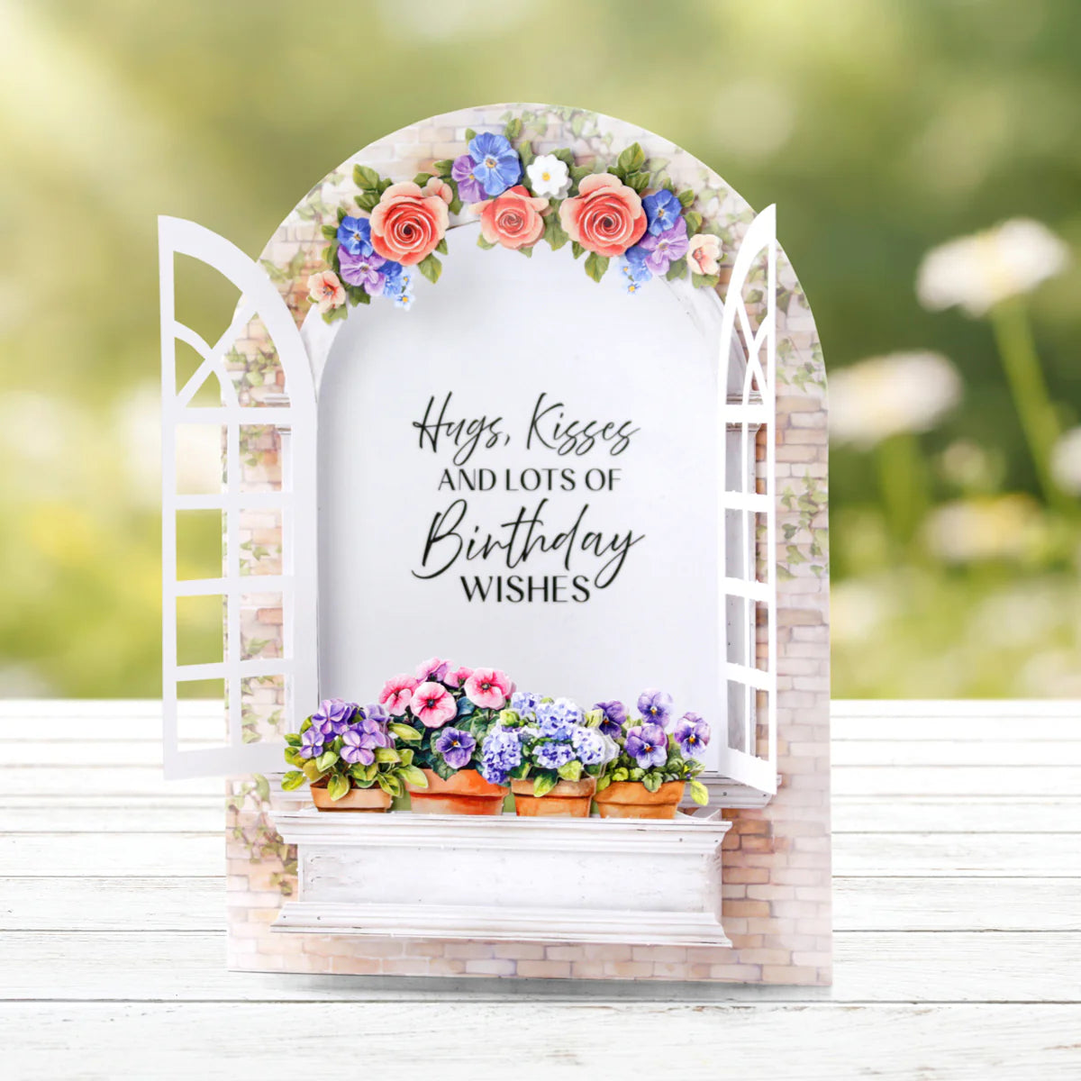 Katy Sue - Arched Floral Windows & Doors Card Making Kit (6 pack)