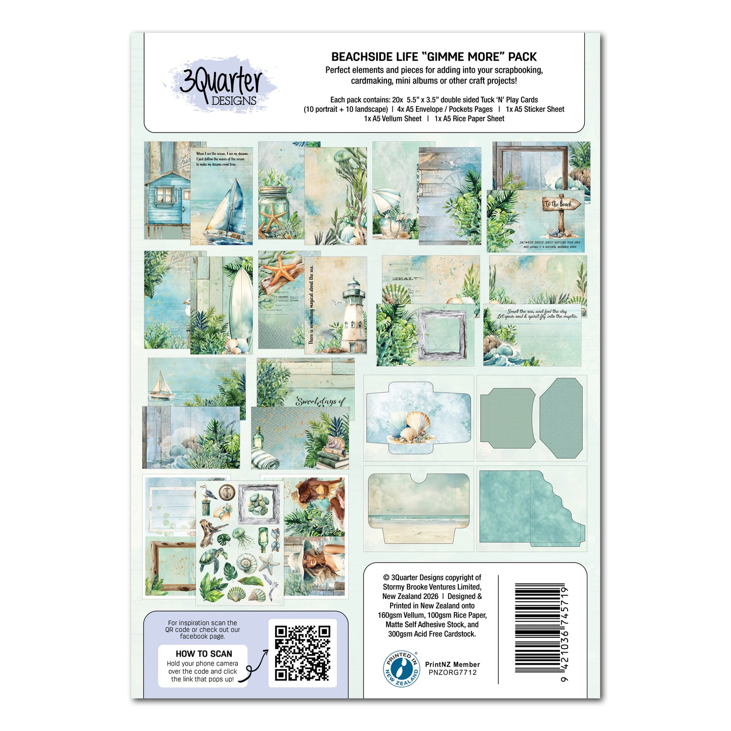 3Quarter Designs - Gimme More - Beachside Life