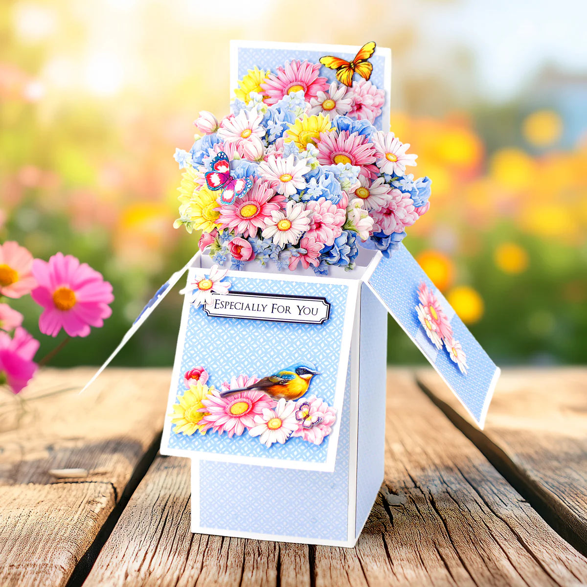 Katy Sue - Die Cut Decoupage - Bumper Bouquets (4/sheet)