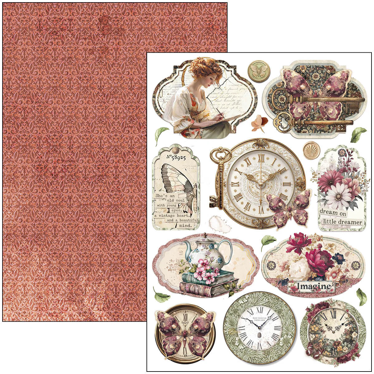 Ciao Bella - A4 Creative Pad - Book Lovers