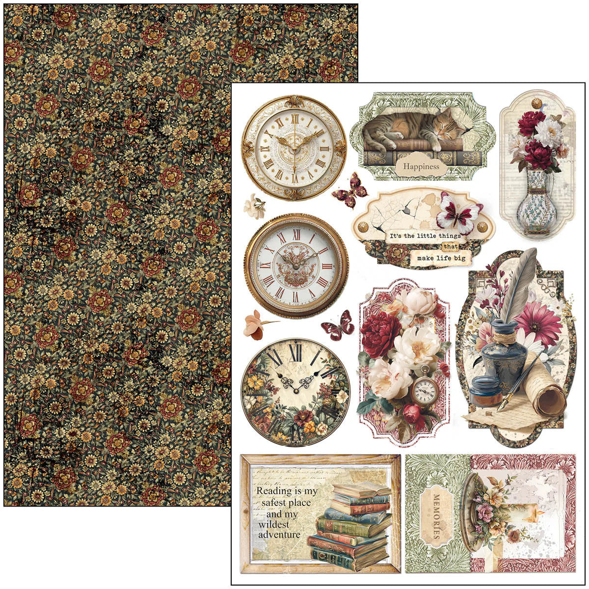 Ciao Bella - A4 Creative Pad - Book Lovers