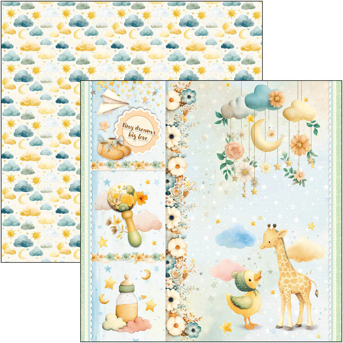 Ciao Bella - 12x12 Paper Pad - Lunibloom