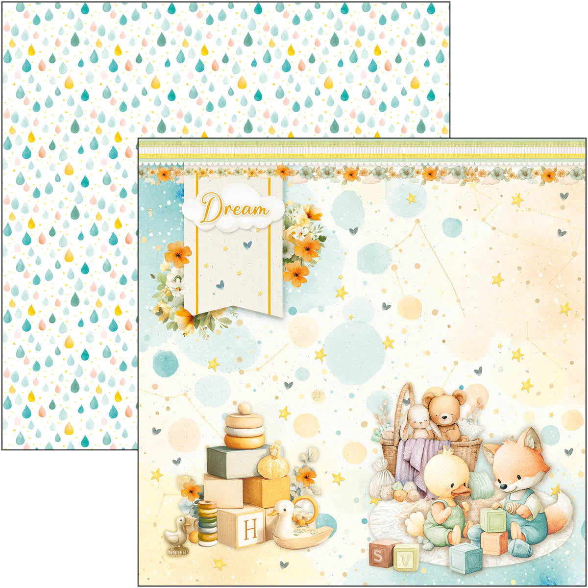 Ciao Bella - 12x12 Paper Pad - Lunibloom