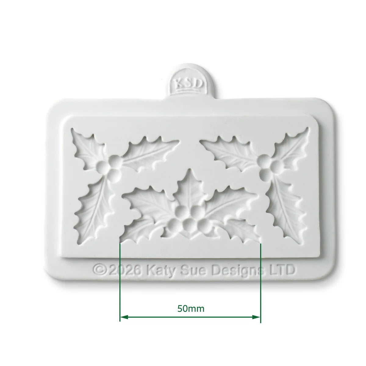 Katy Sue - Cosmic Shimmer Holly Corners Silicone Mould