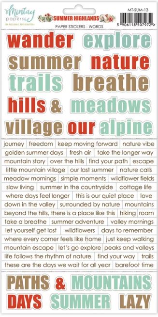 Mintay - Summer Highlands Bundle Kit
