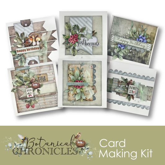 Uniquely Creative - Botanical Chronicles - Card Making Kit - Advent 2025