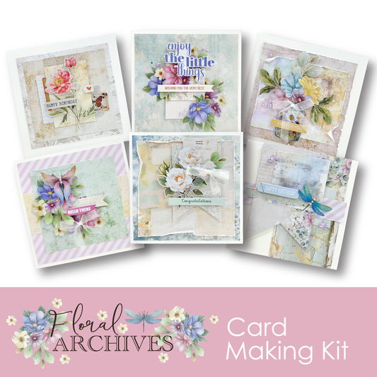 Uniquely Creative - Floral Archives - Card Making Kit - Advent 2025
