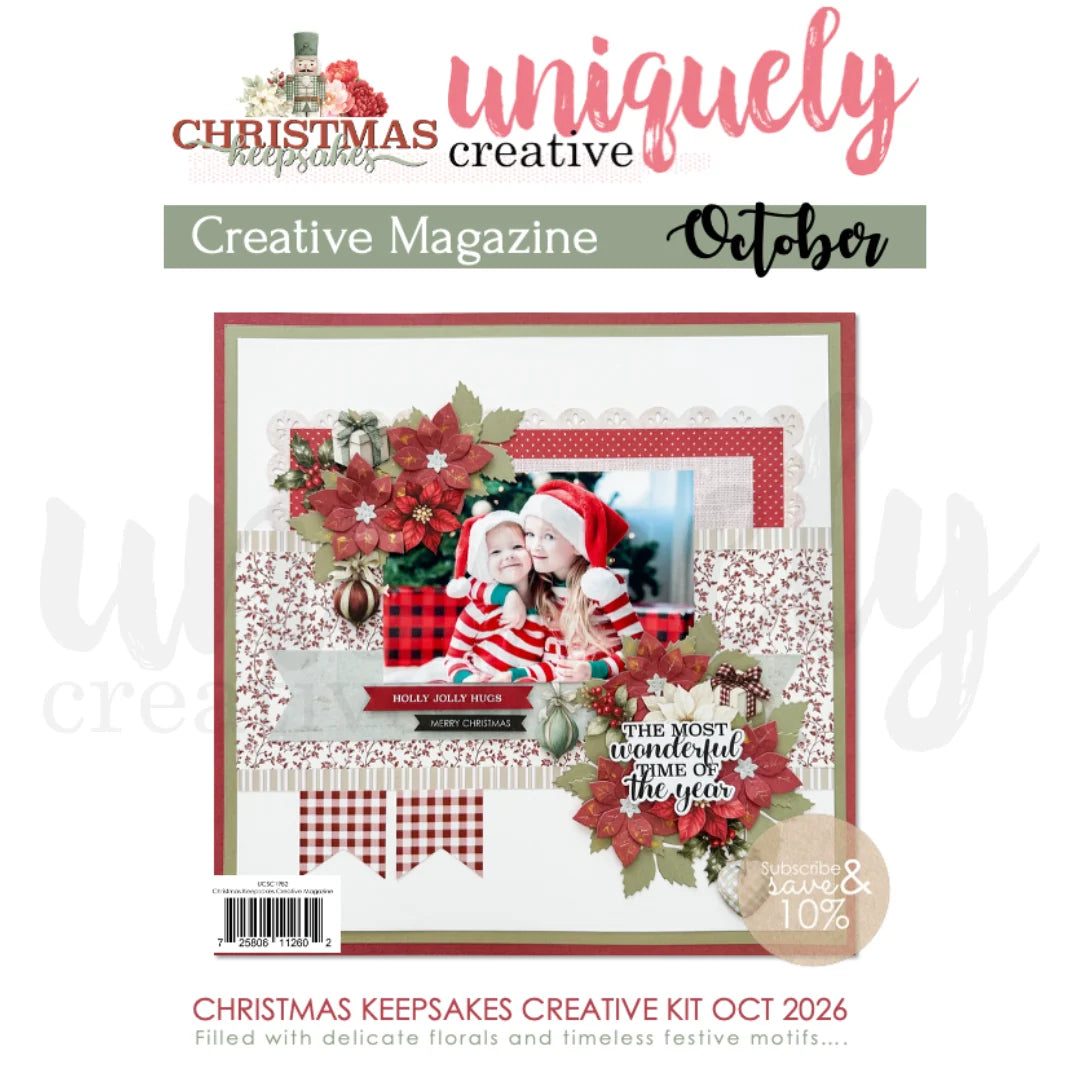 Uniquely Creative - 12x12 - Christmas Keepsakes  Bundle Kit (Oct 26)
