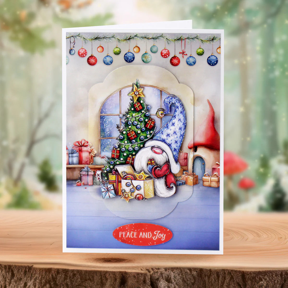 Katy Sue - Cosy Christmas Gnomes Card Making Kit (8/pack)