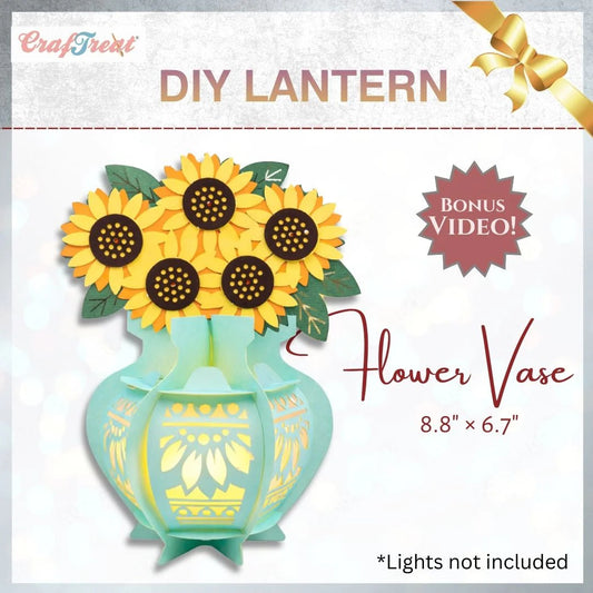 CrafTreat - DIY Paper Lantern - Flower Vase