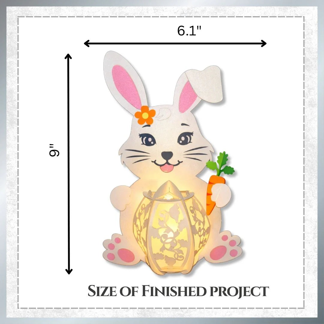 CrafTreat - DIY Paper Lanterns - Bunny