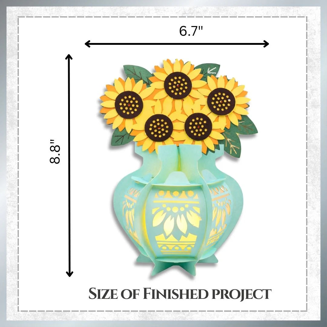 CrafTreat - DIY Paper Lantern - Flower Vase