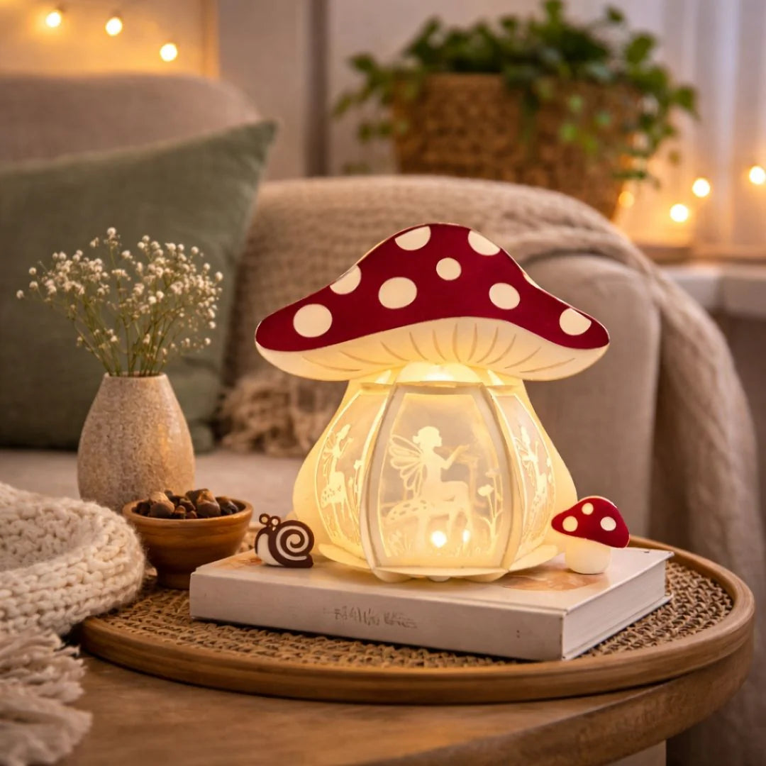 CrafTreat - DIY Paper Lanterns - Mushroom