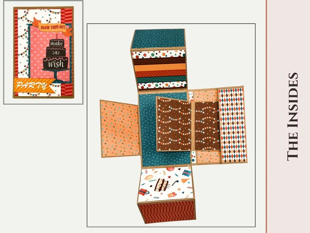 Craftreat - Scrapbook Blank Quick Folio - Blissful (3/pack black, white, kraft)