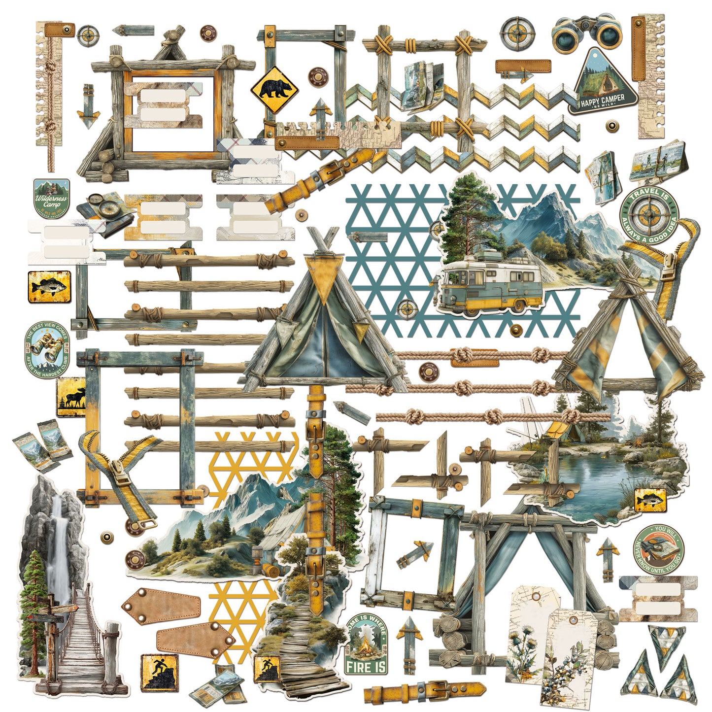 49 and Market -  Campfire Memories - Ephemera