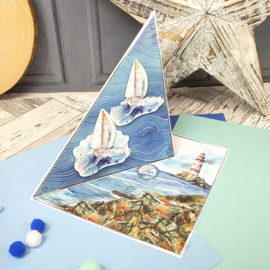 Hunkydory Crafts - 3D Decoupage Topper Sheet - A Shore Thing
