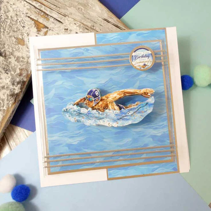 Hunkydory Crafts - 3D Decoupage Topper Sheet - A Splashing Time