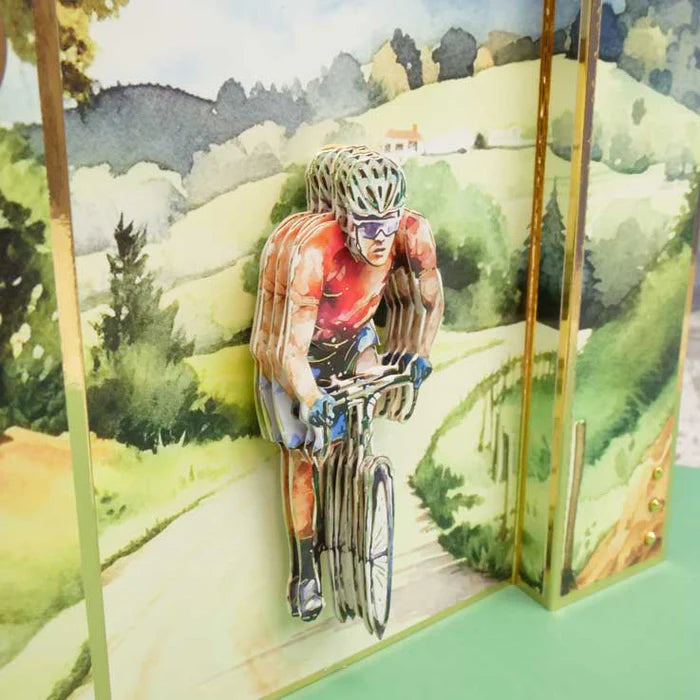 Hunkydory Crafts - 3D Decoupage Topper Sheet - On your Bike