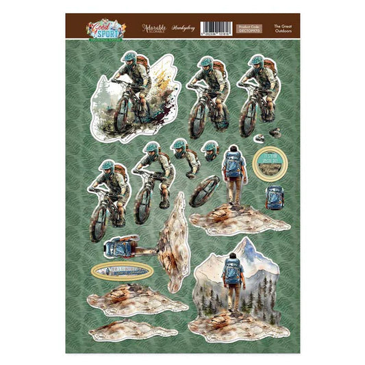 Hunkydory Crafts - 3D Decoupage Topper Sheet - The Great Outdoors