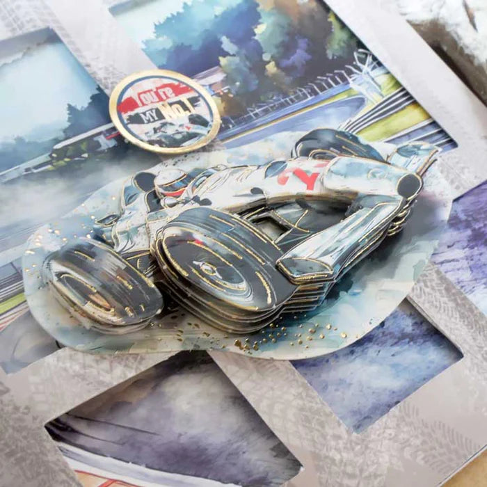 Hunkydory Crafts - 3D Decoupage Topper Sheet - The Race is On