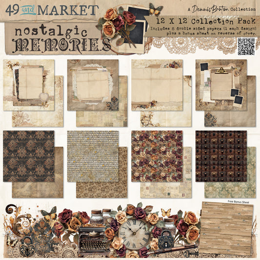 49 and Market - Nostalgic Memories - 12 x12 Collection Pack
