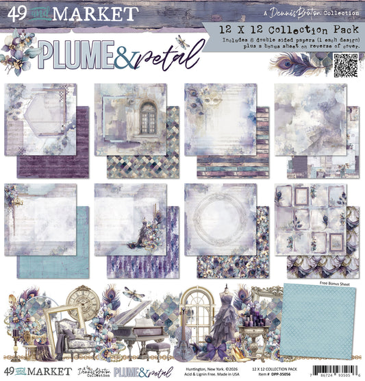 49 And Market - Plume & Petal - 12x12 Collection Pack