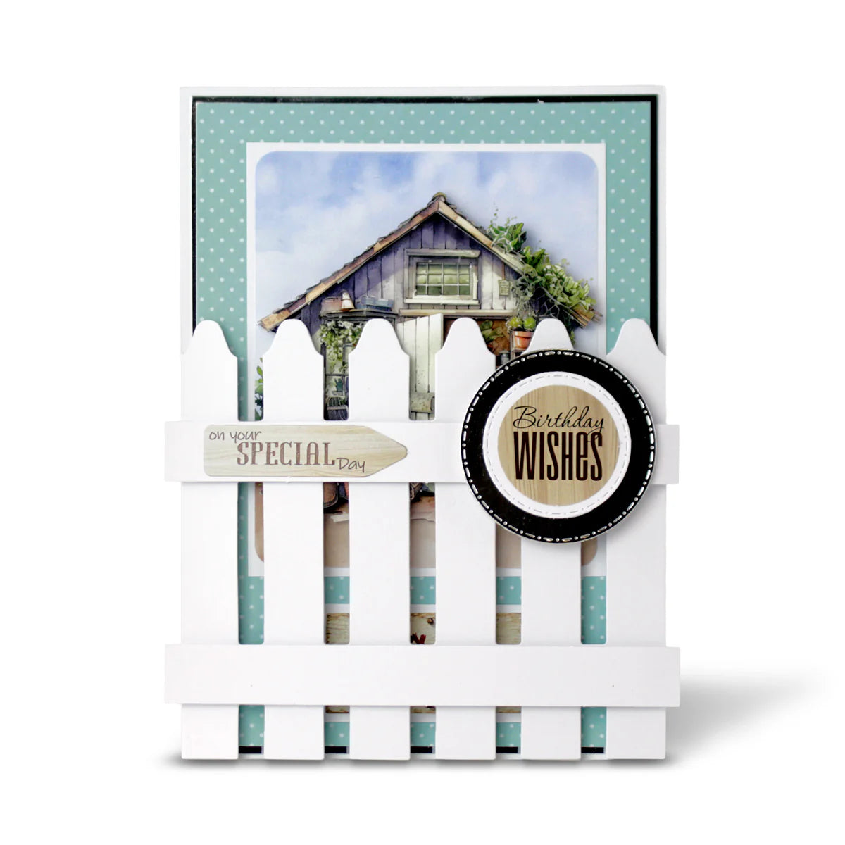 Katy Sue -  3D Die Cut Decoupage - The Potting Shed - (1/sheet)